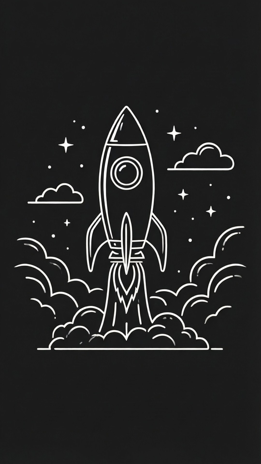 Mga Linya ng Paglulunsad ng Rocket Wallpaper