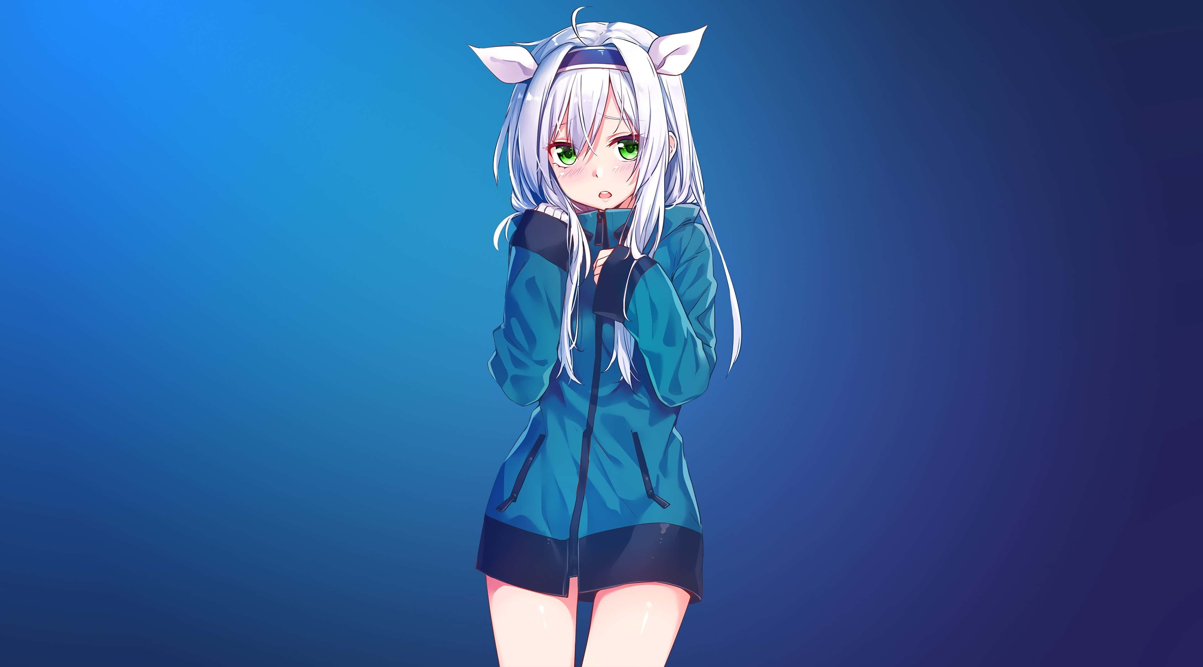 Mga maliliwanag na kulay at klasikong pastel na tanawin ang nagtatakda sa makulay na anime 4K background na ito Wallpaper