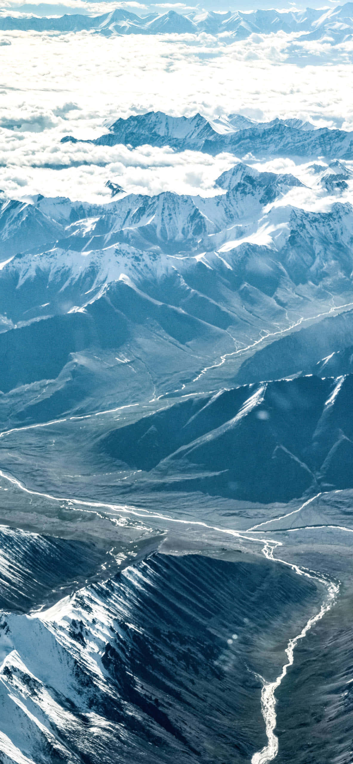 Mga Nakakabiglang Tanawin ng Himalaya Wallpaper