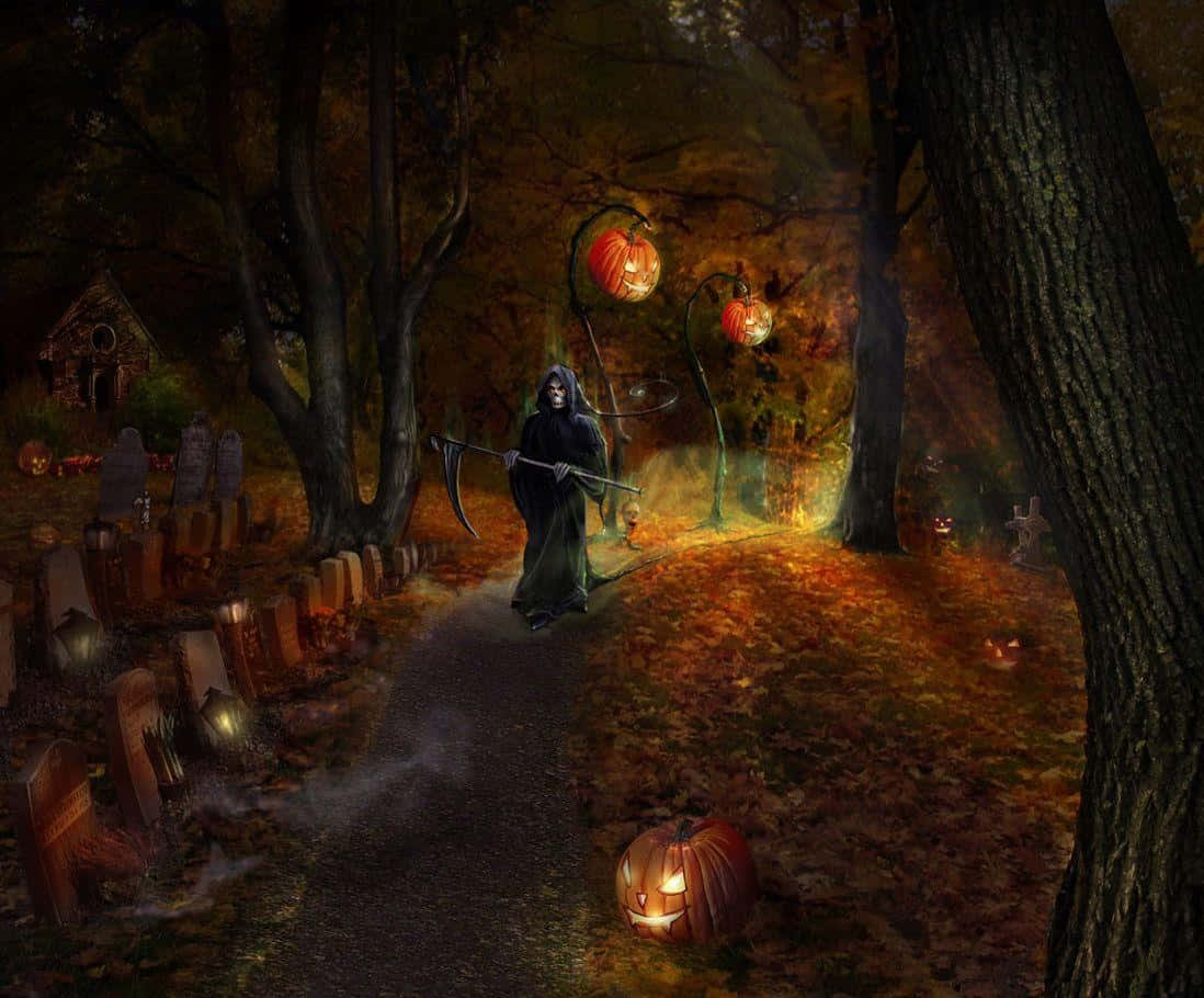 Mga nakakatakot na larawan ng Halloween Wallpaper