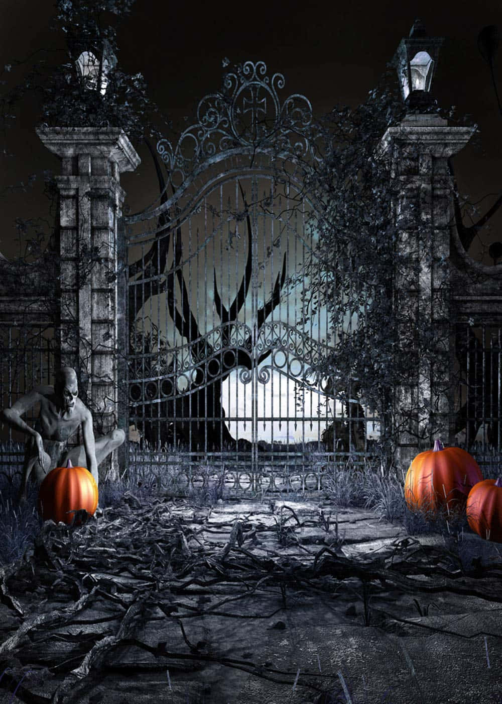 Mga nakakatakot na larawan ng Halloween Wallpaper