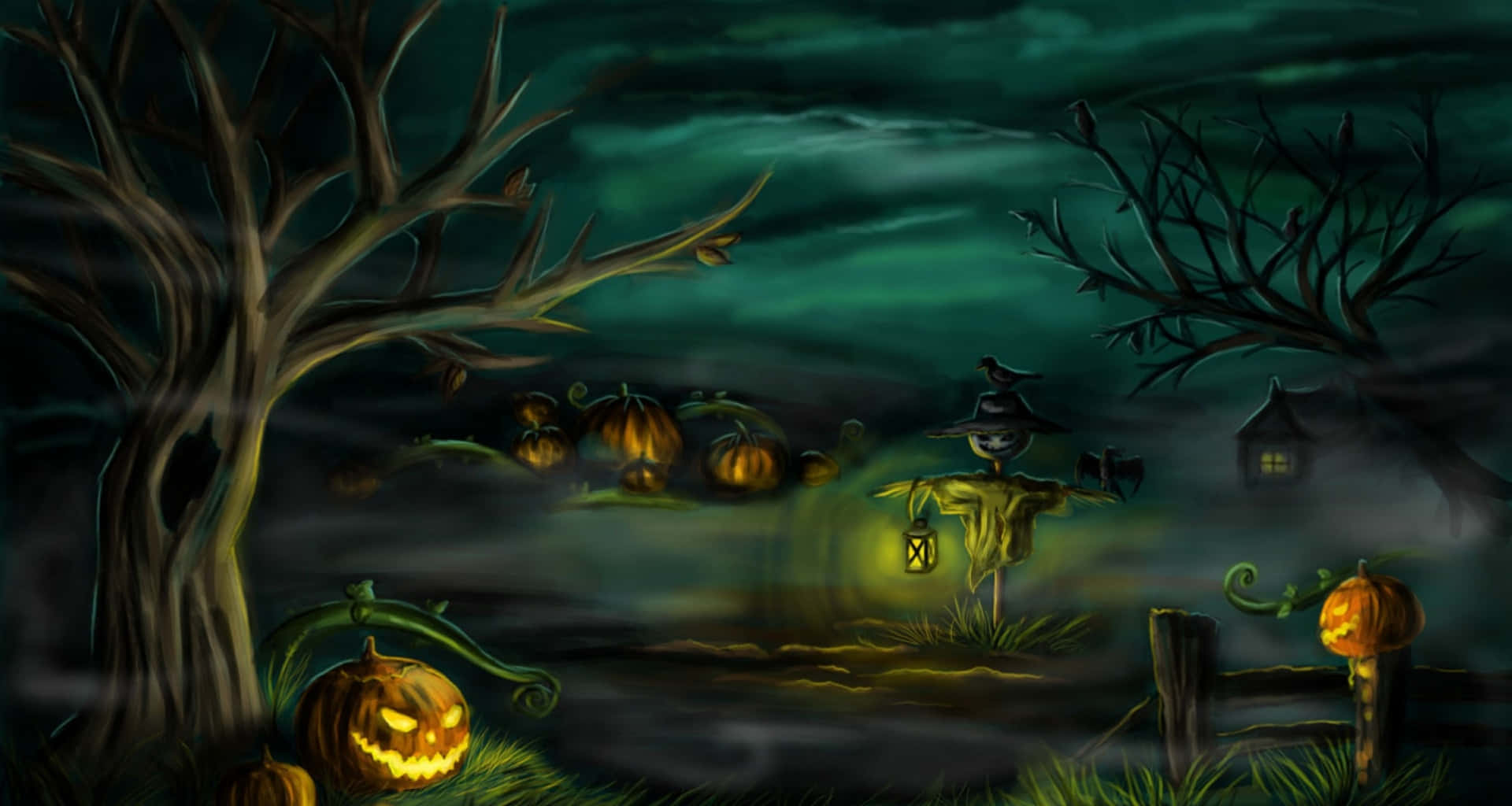 Mga nakakatakot na larawan ng Halloween Wallpaper
