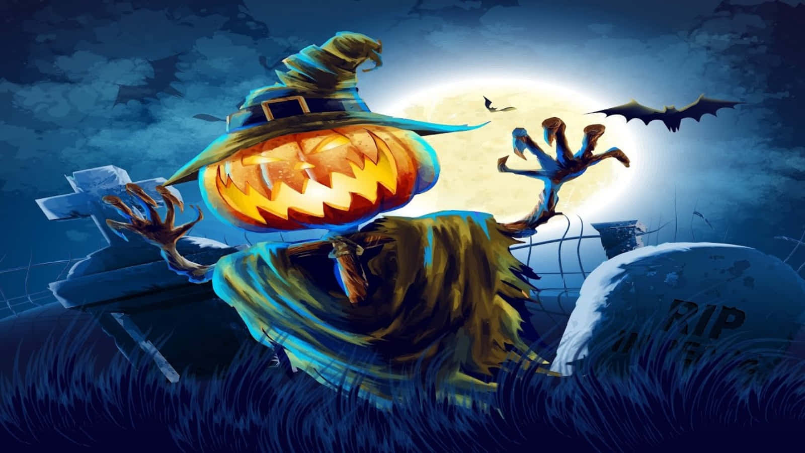 Mga nakakatakot na larawan ng Halloween Wallpaper