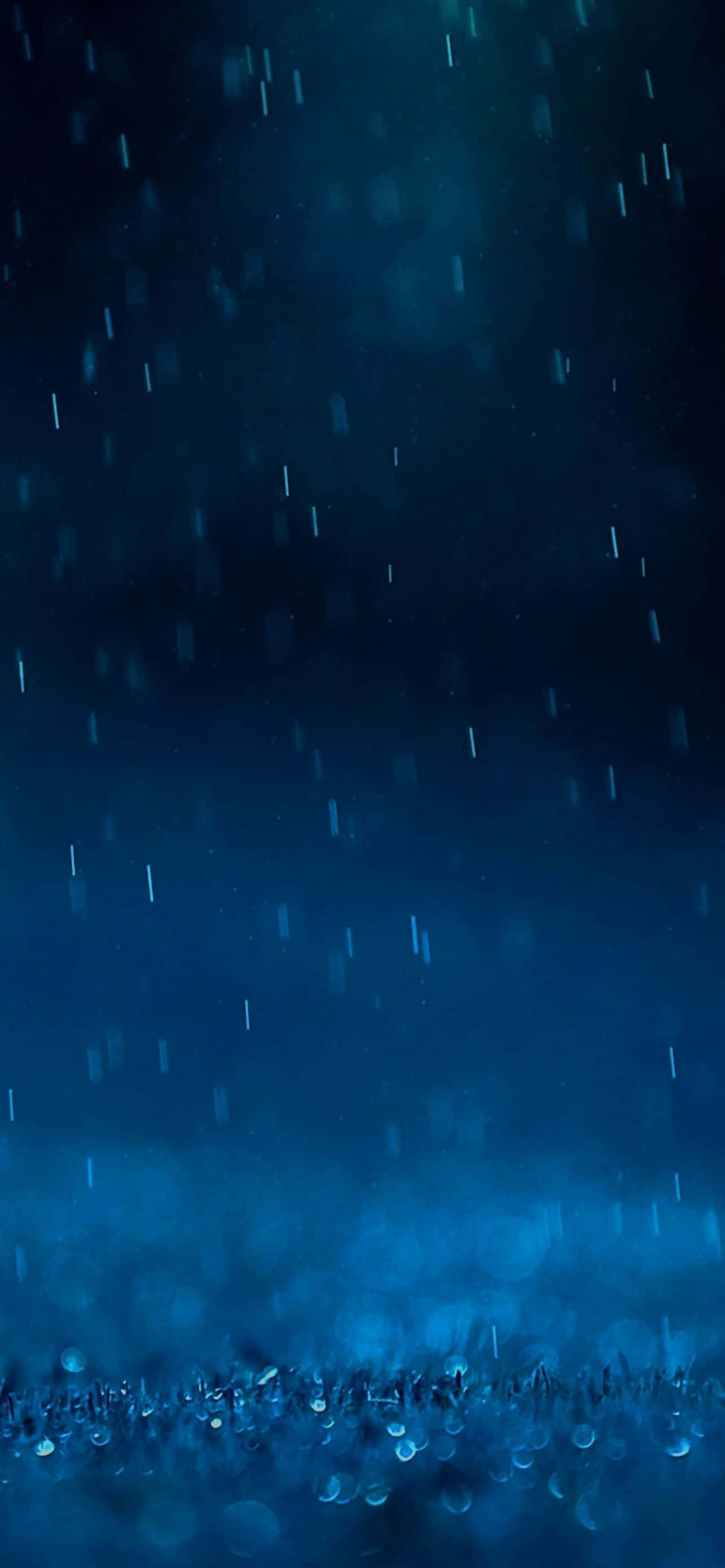 mga patak ng ulan sa lupa Wallpaper