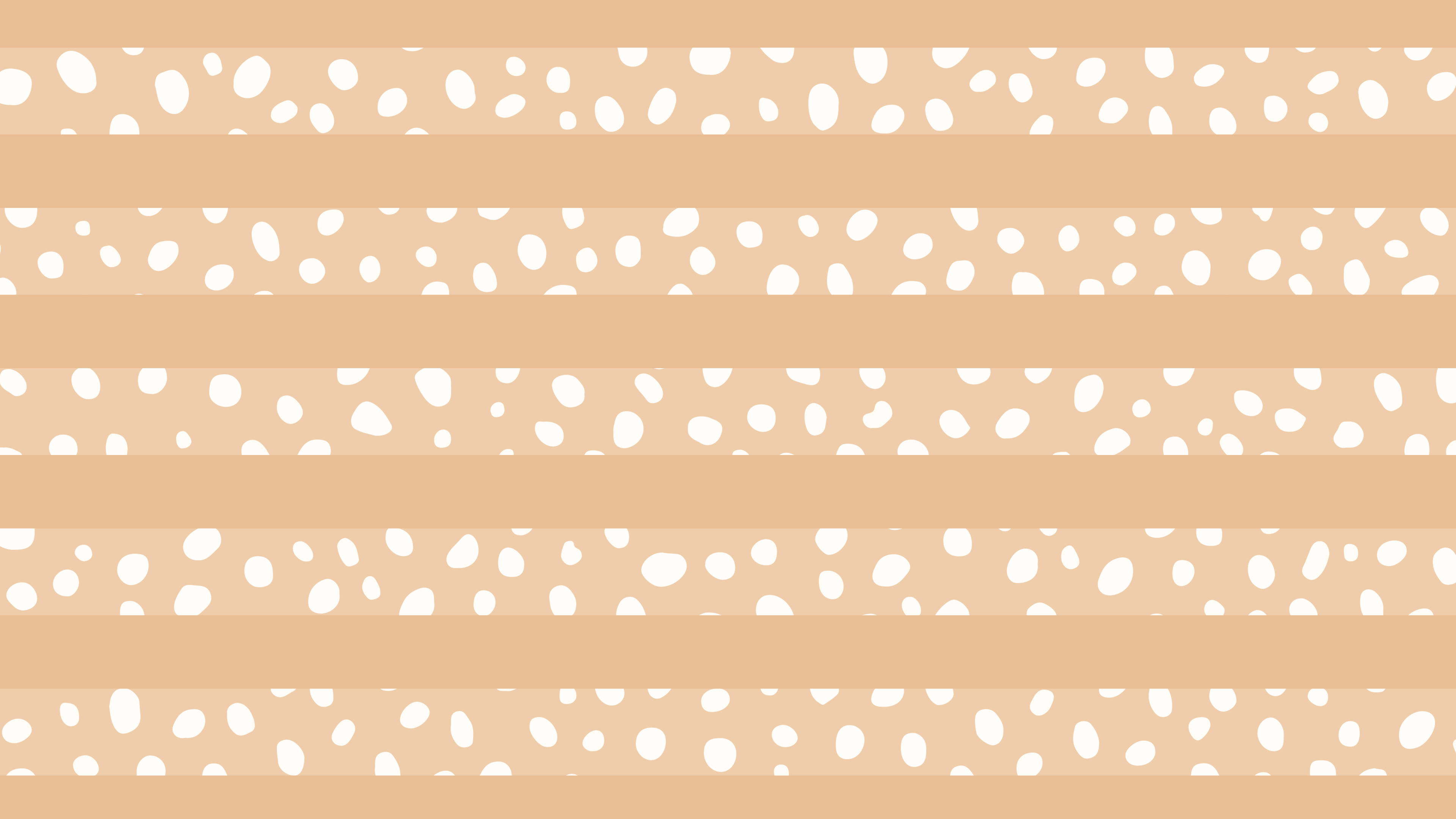 Mga Pattern na Aesthetic na Krema Wallpaper