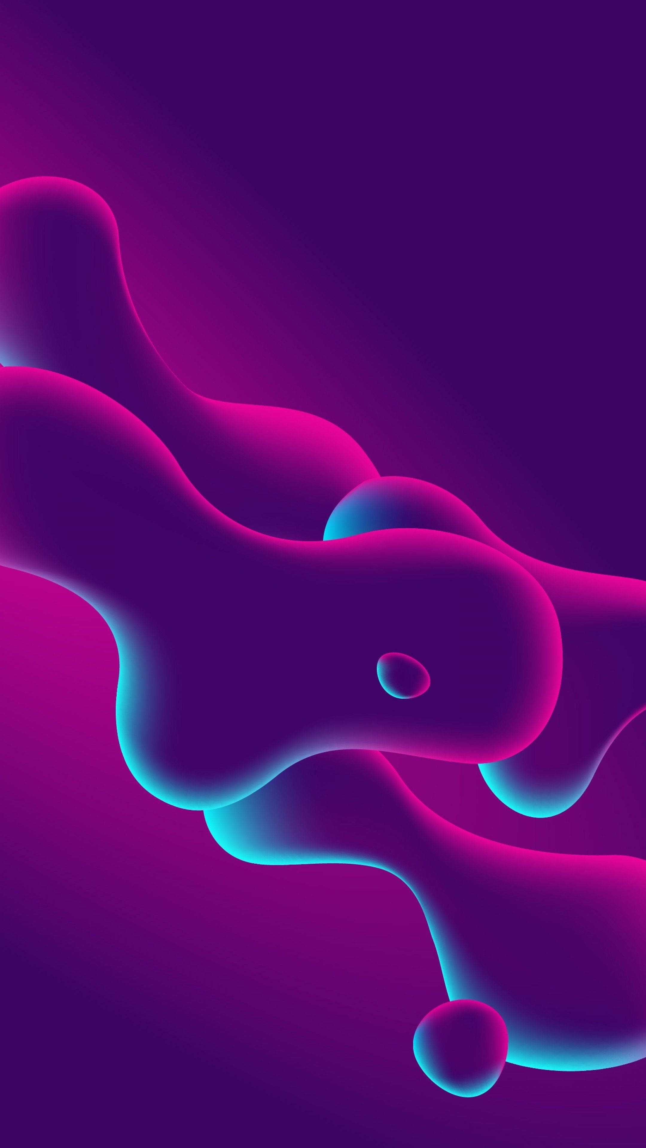 Mga Pattern na Abstract na Lila 4K Ultra iPhone Wallpaper