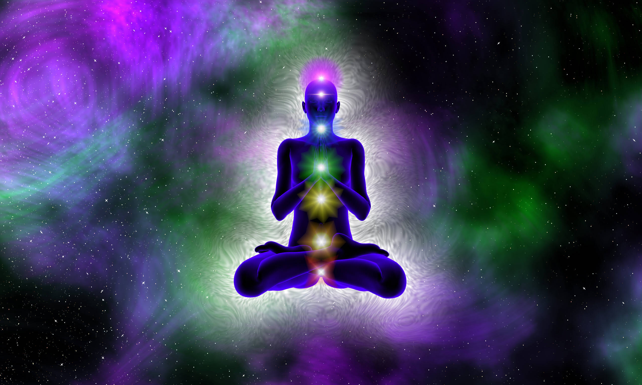 Mga Punto ng Enerhiya ng Chakra Wallpaper