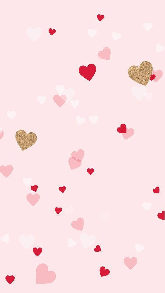 Mga Puso para sa iPhone WhatsApp Wallpaper