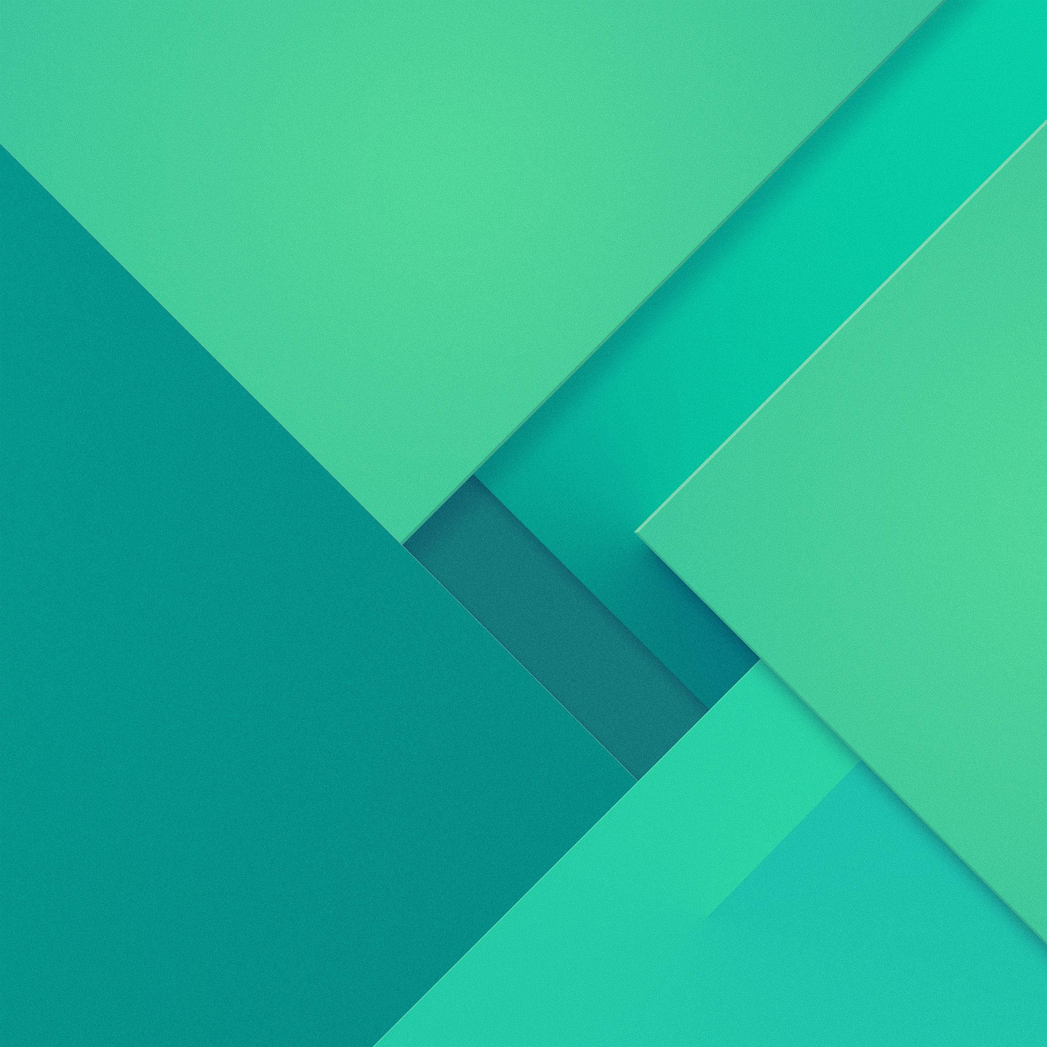 Mga Tatsulok sa Mga Kulay ng Pastel na Berde Wallpaper