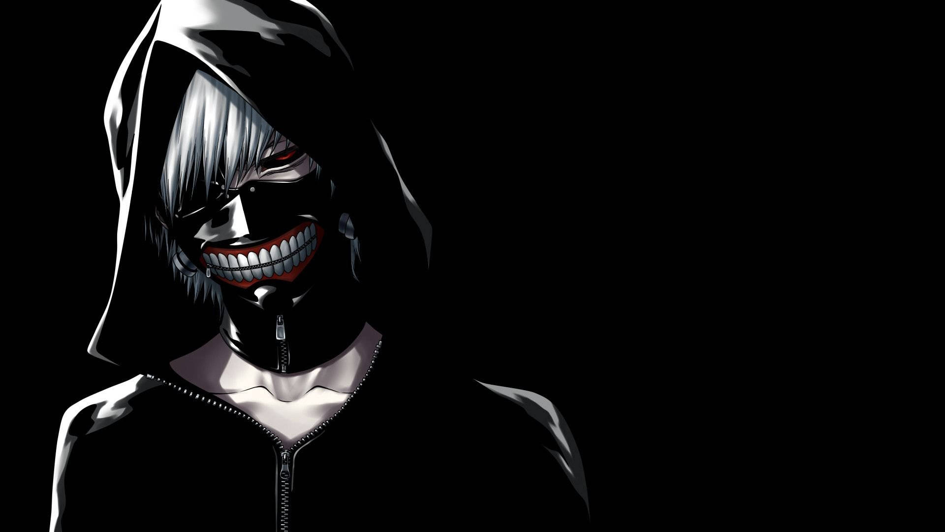 Mga Tauhan ng Tokyo Ghoul Mask ni Kaneki Wallpaper