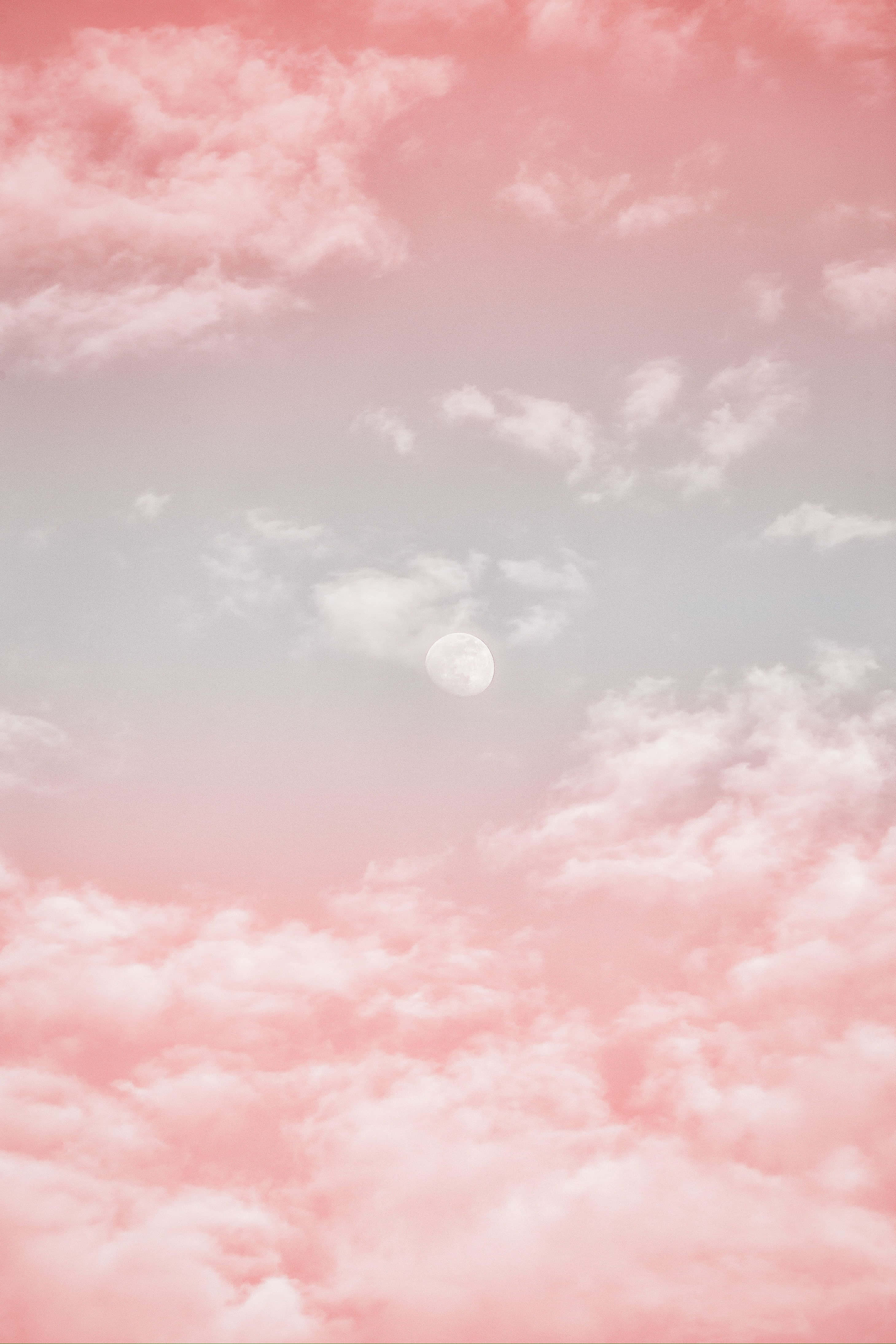 Mga Ulap na Pangarap at Aesthetic sa Kalangitan Wallpaper