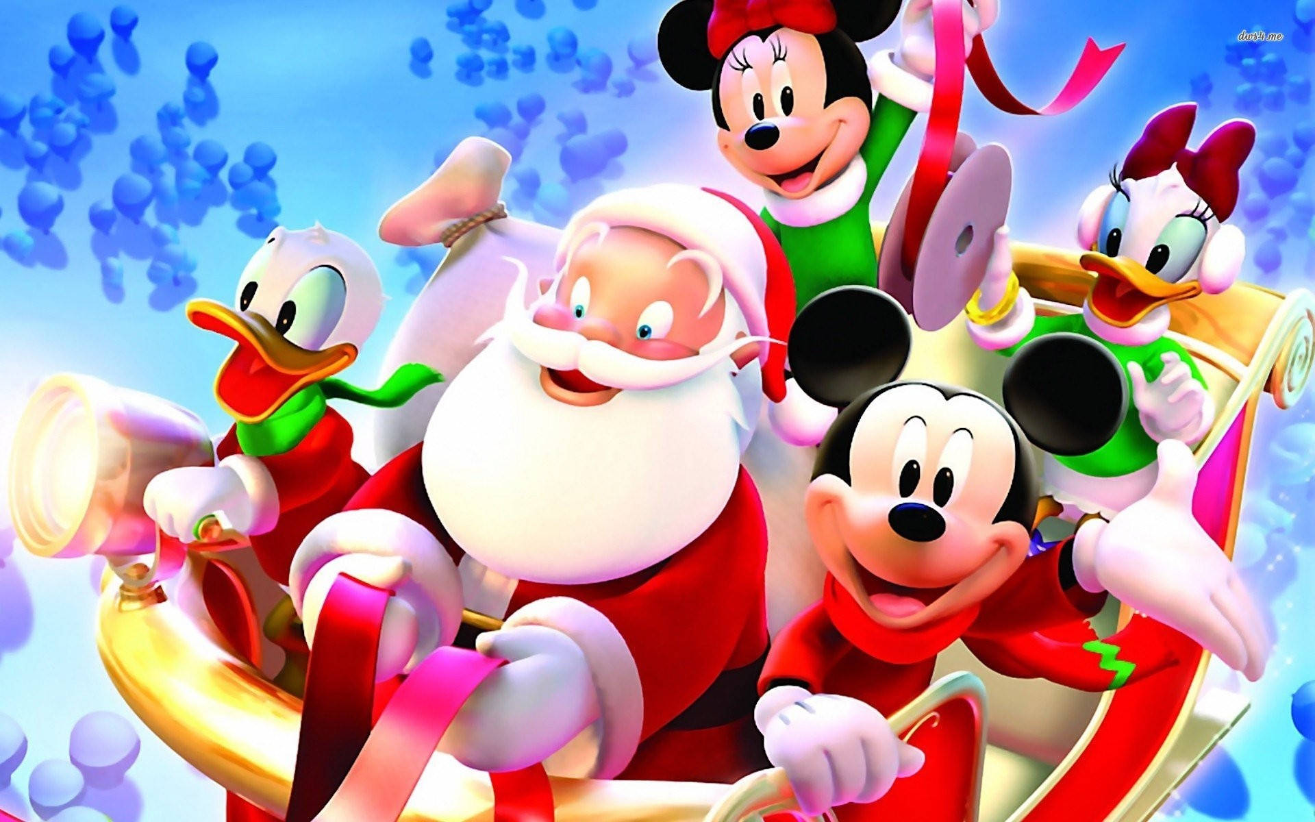 Mickey Mouse Disney Pasko Wallpaper