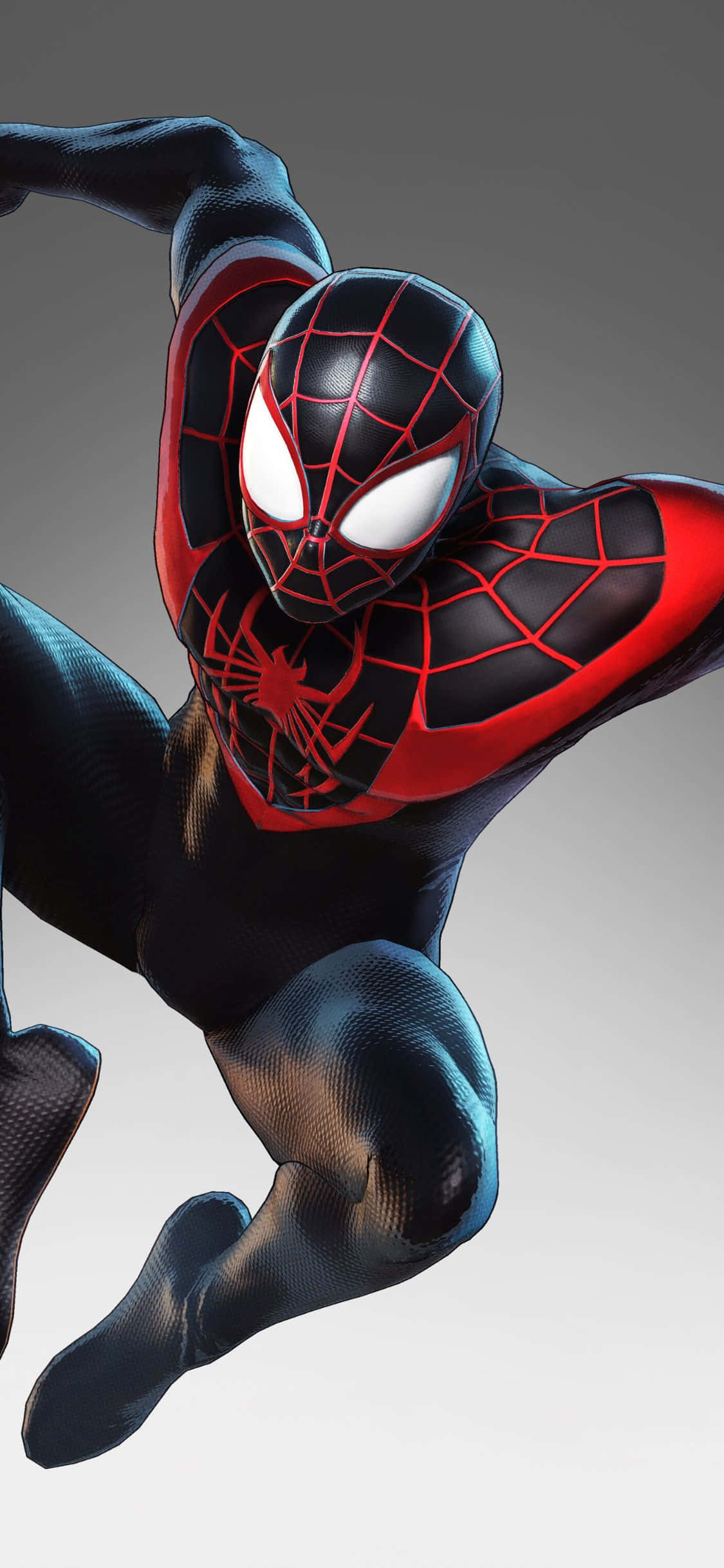 Miles Morales iPhone XS Marvel Background Wallpaper