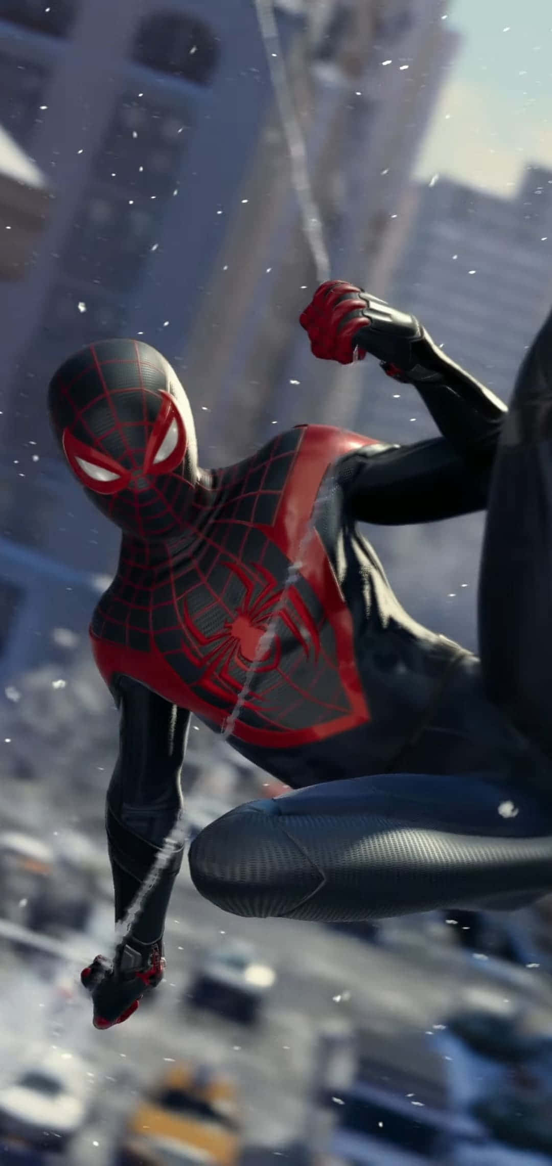 Miles Morales na may bagong iPhone Wallpaper