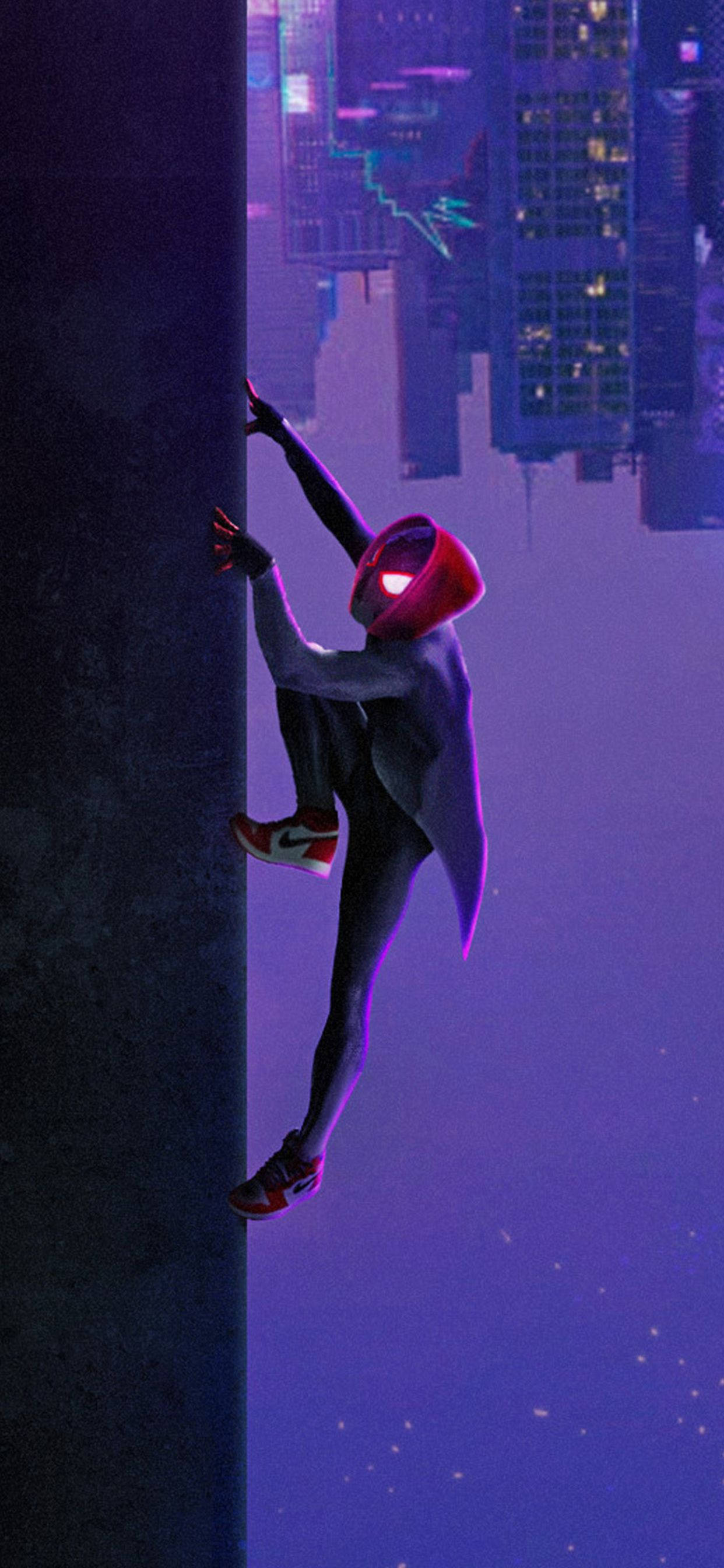 Miles Morales Sa Spider Man Into The Spider Verse Wallpaper