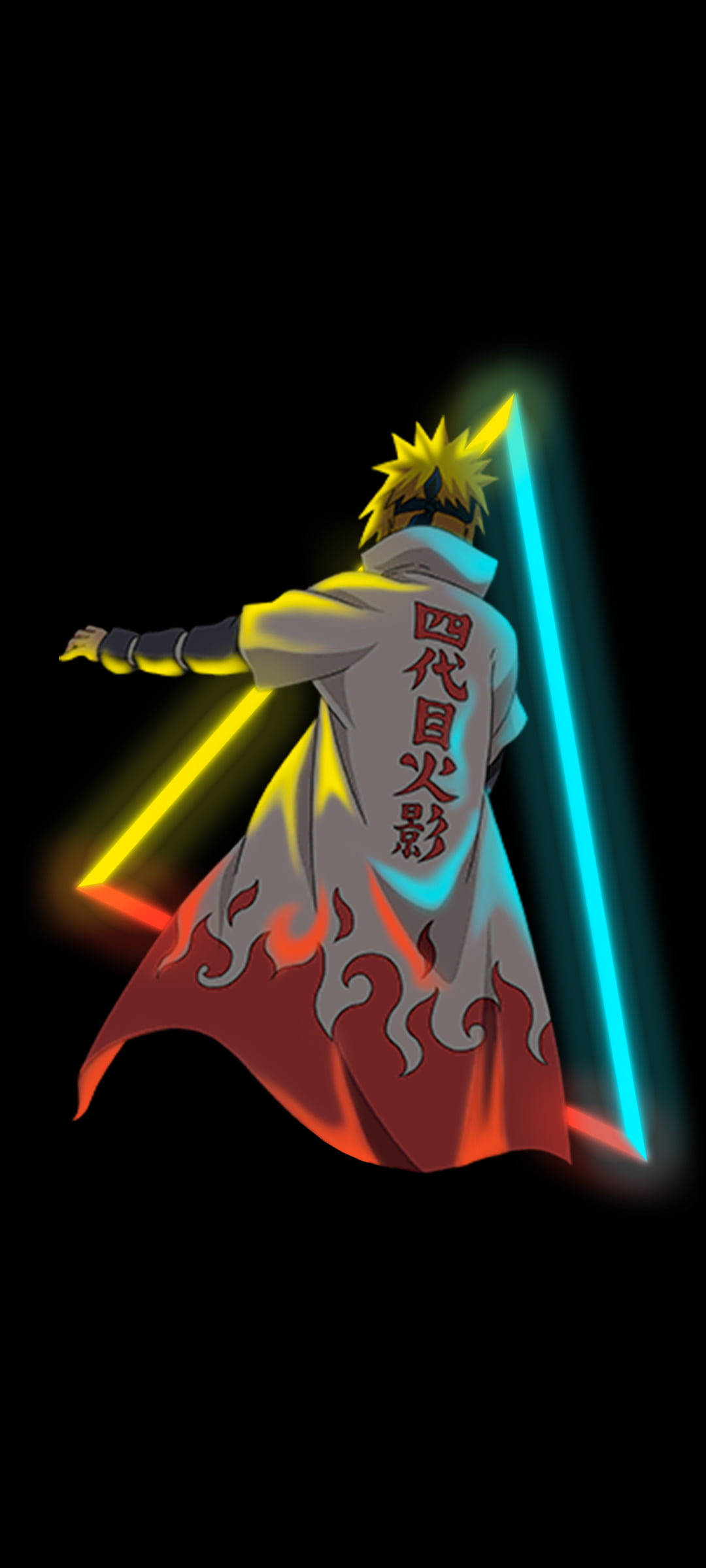 Minato Namikaze Anime Lock Screen Wallpaper