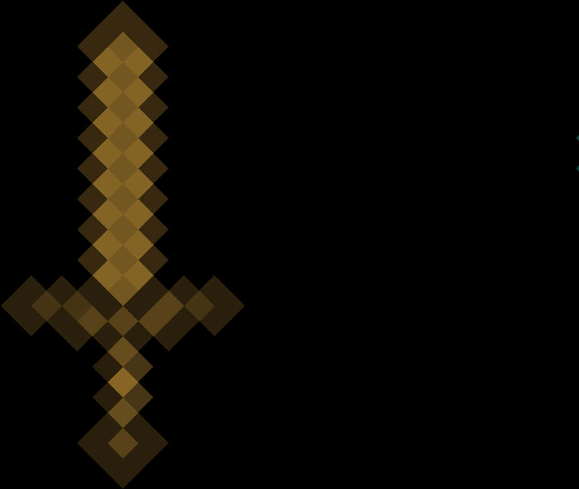 Minecraft Golden Sword Icon Wallpaper