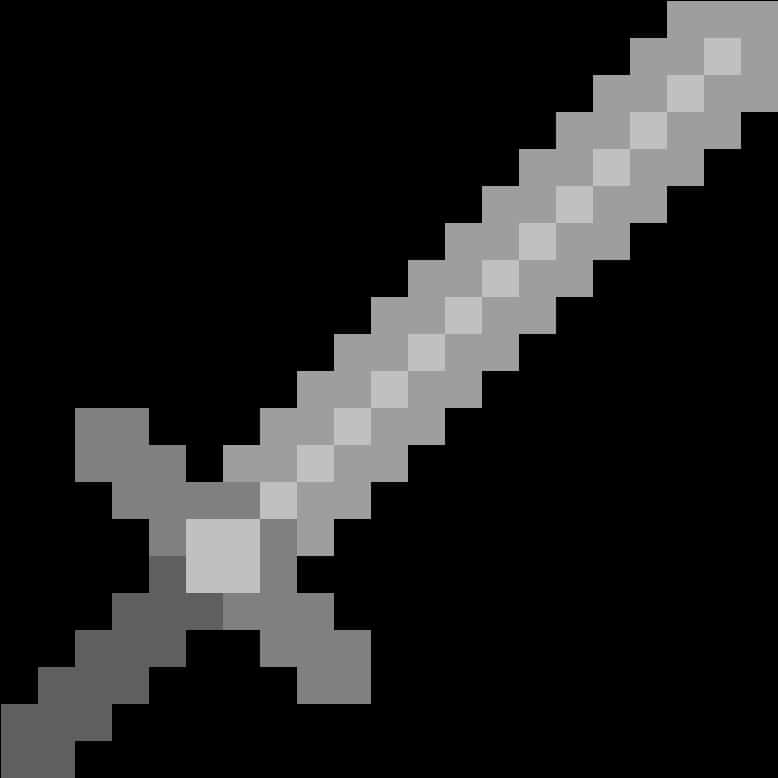 Minecraft na Bakal na Espada na Graphic Wallpaper