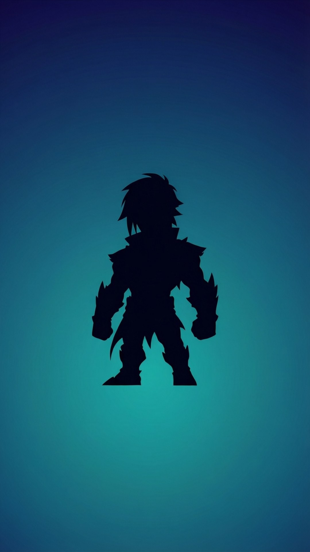 Silweta na Minimal Wallpaper