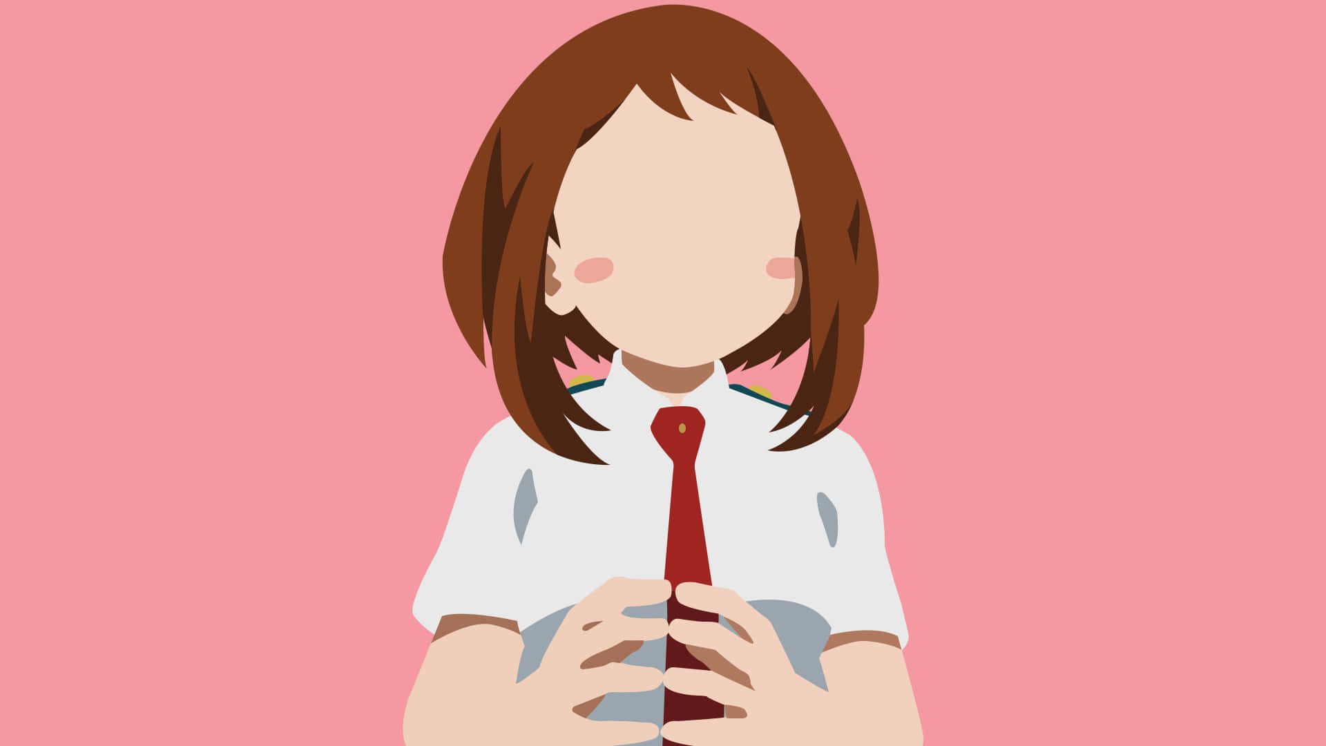 Minimalist na Estetika ni Uraraka Wallpaper