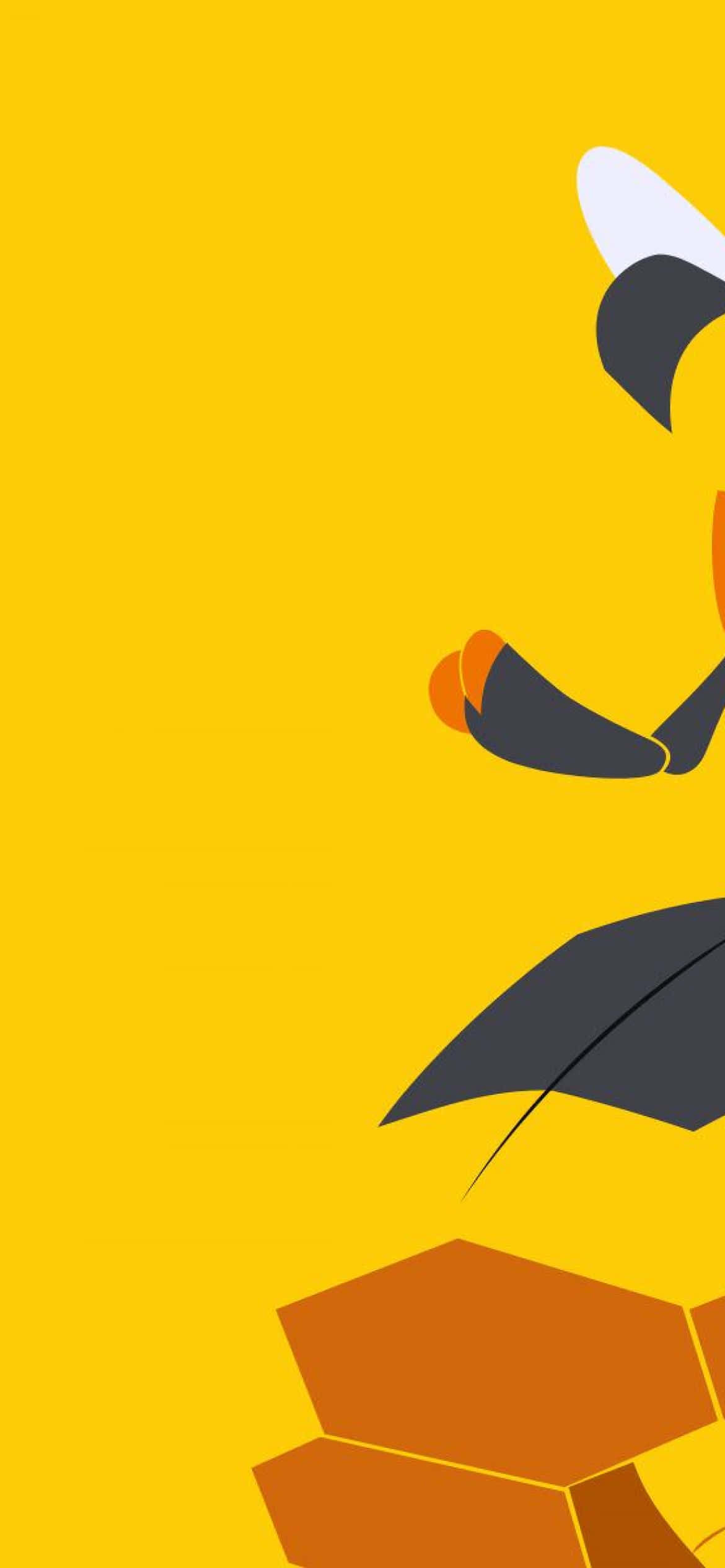 Minimalist na Vespiquen na Telepono Wallpaper