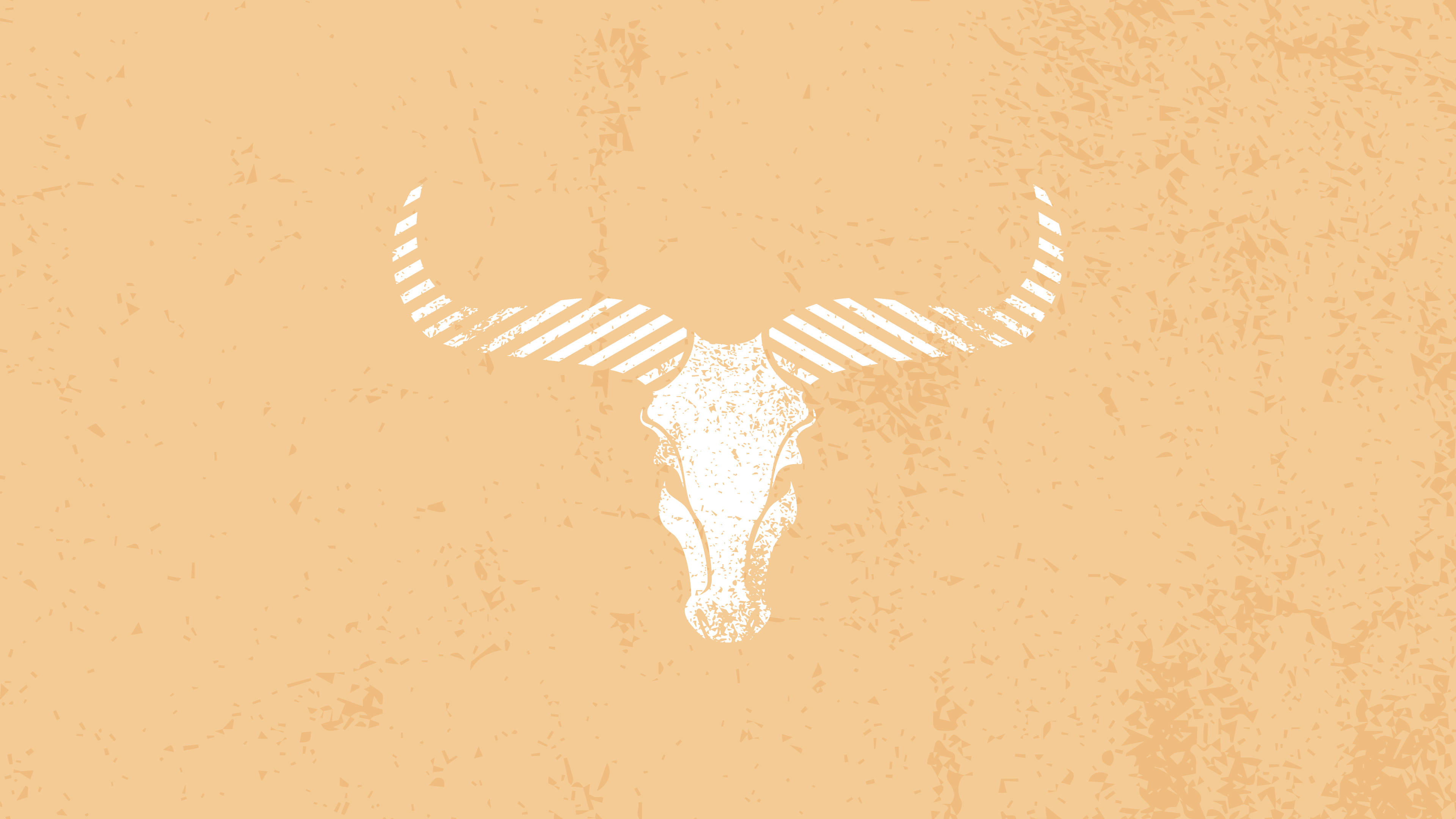 Minimalistang Estetika ng Kanluraning Toro Wallpaper