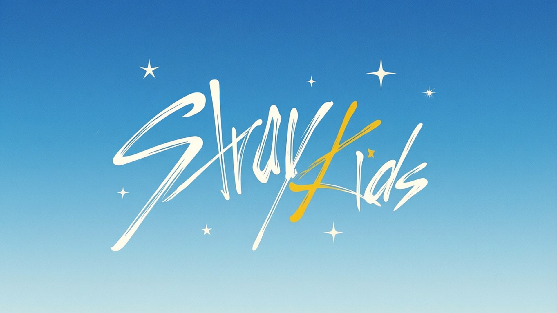 Minimalistang Logo ng SKZ Wallpaper