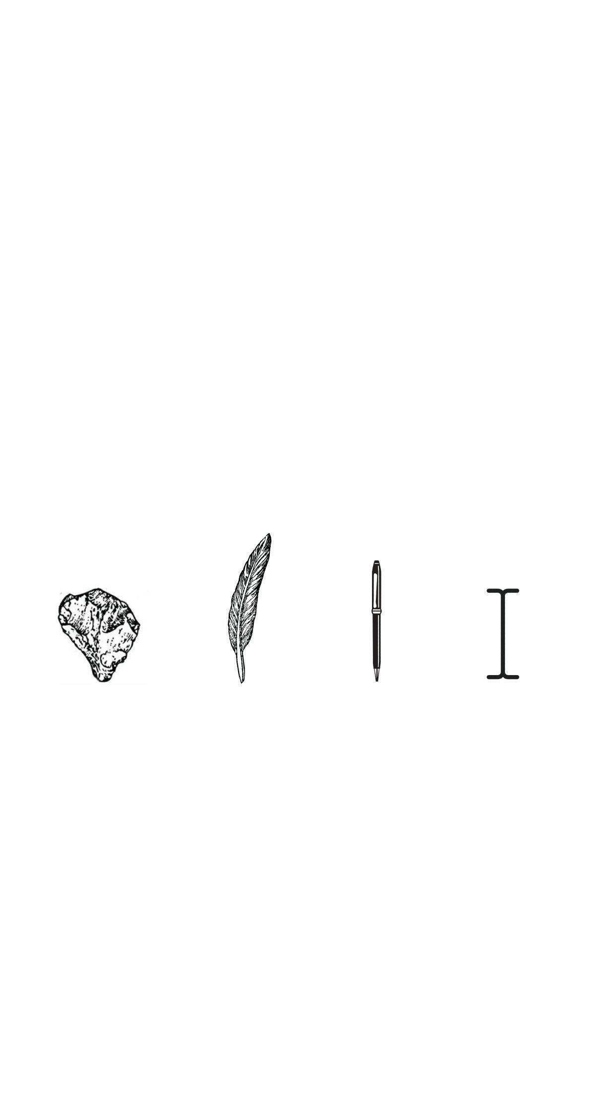 Minimalistang Puti na Aesthetic Wallpaper