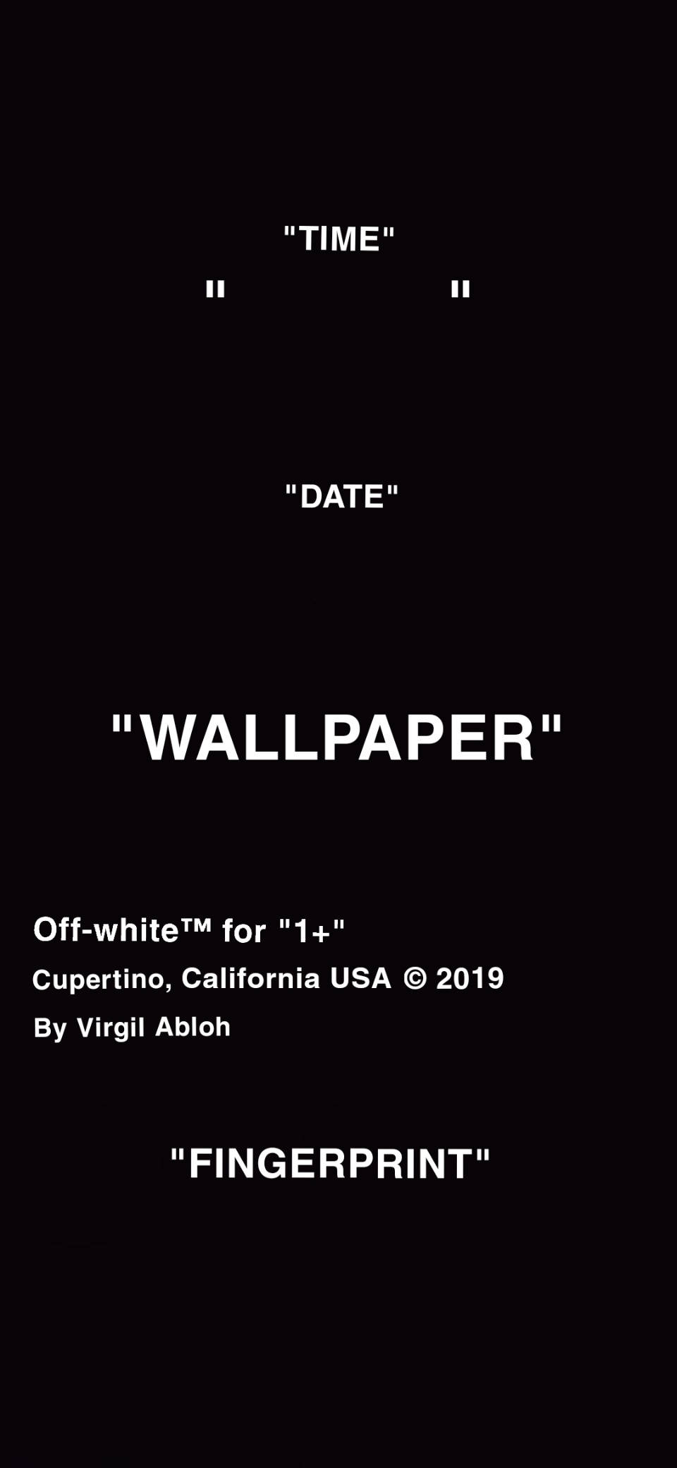 Minimalistic Elegance sa Off White Wallpaper