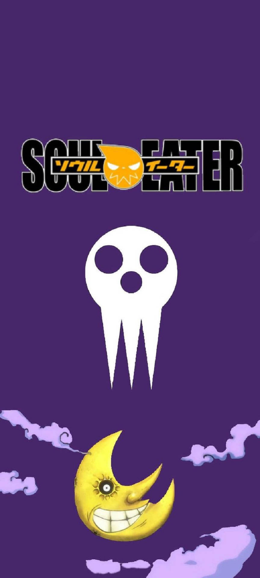 Misteryosong Eksena ng Soul Eater Moon Wallpaper