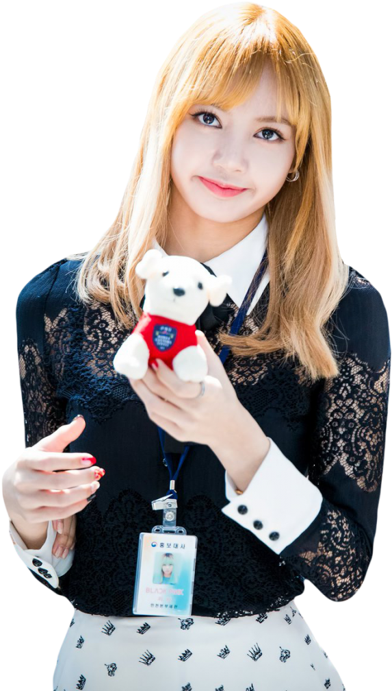 Miyembro ng Blackpink na May Teddy Bear Wallpaper