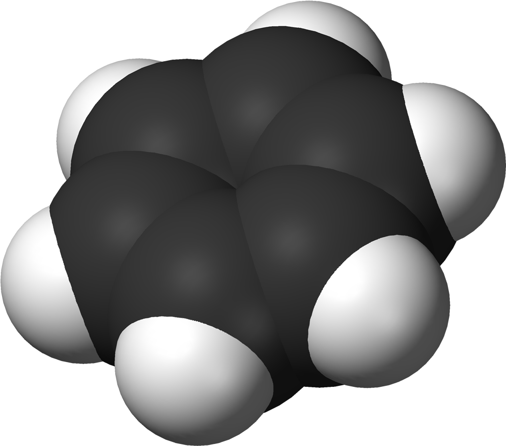 Modelo ng Molekulang Ethane na 3D Wallpaper