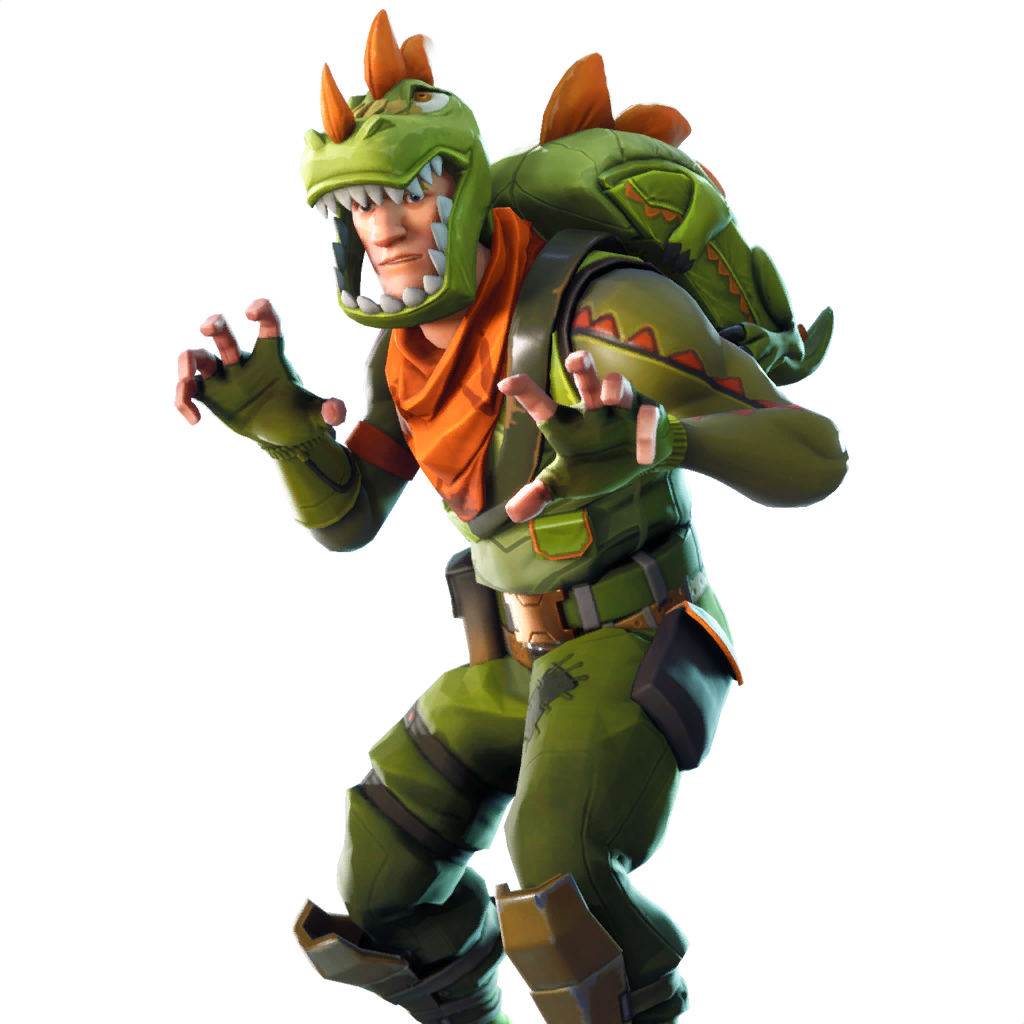 Modelo ng Tauhan na Naka-Dinosaur Costume Wallpaper