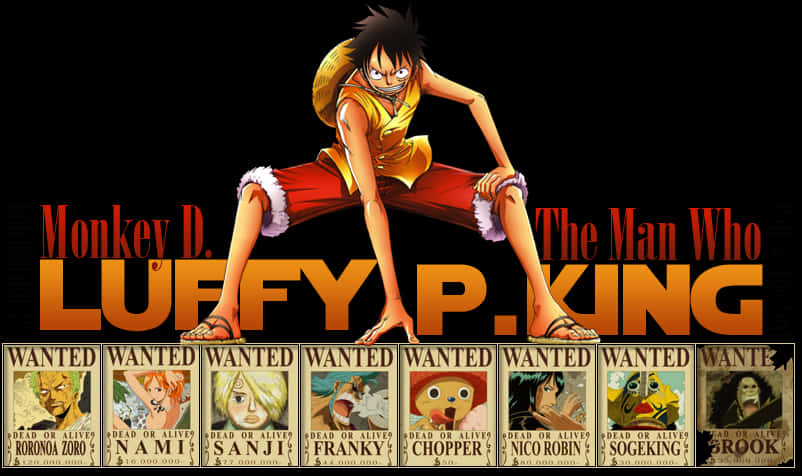 Monkey D Luffy Ang Hari ng mga Pirata Wallpaper