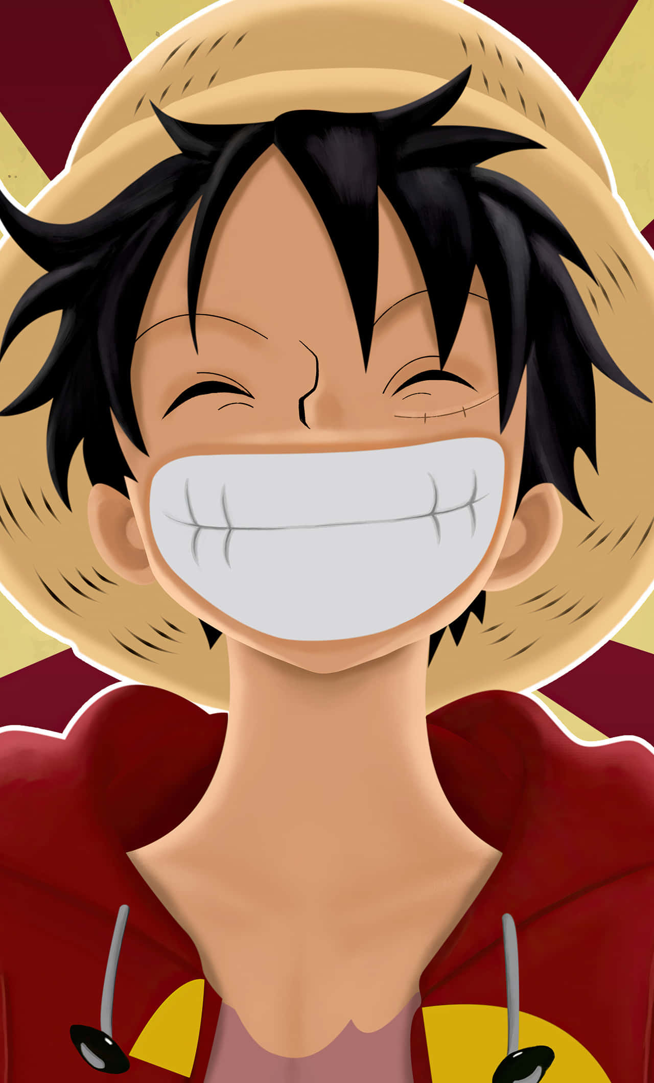 Monkey D. Luffy Handa na sa Paglalayag Wallpaper