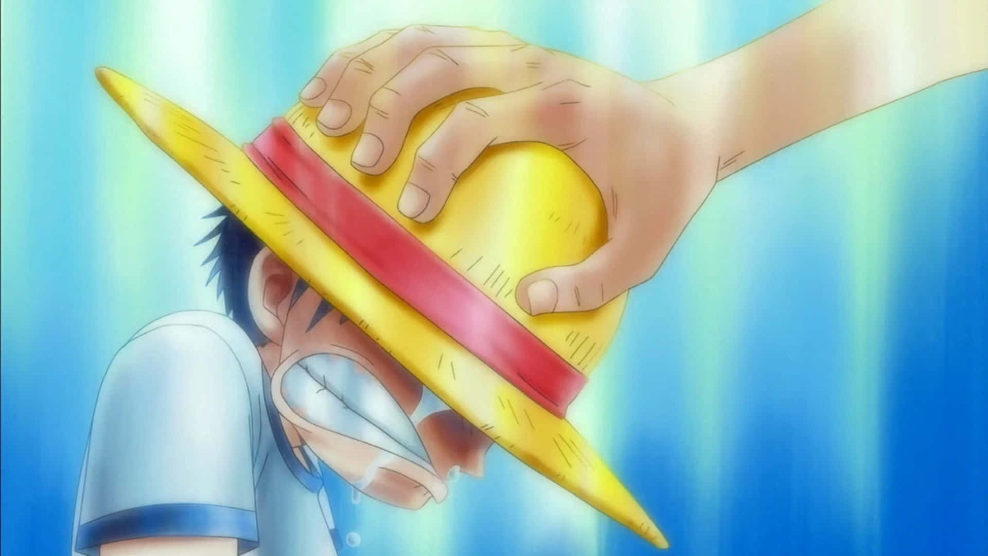 Monkey D. Luffy - Hari ng Pirata ng Strawhat Pirates Wallpaper