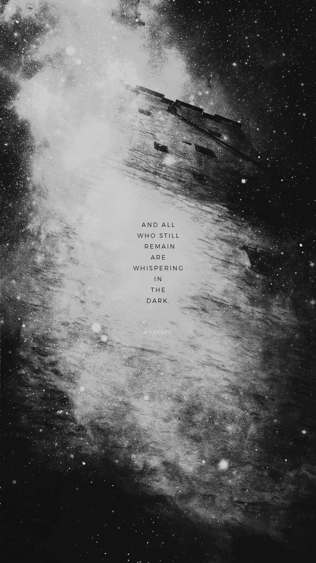 Monochrome Symphony - Isang Abstrak na Pagpapakita ng Itim at Puting Estetika Wallpaper