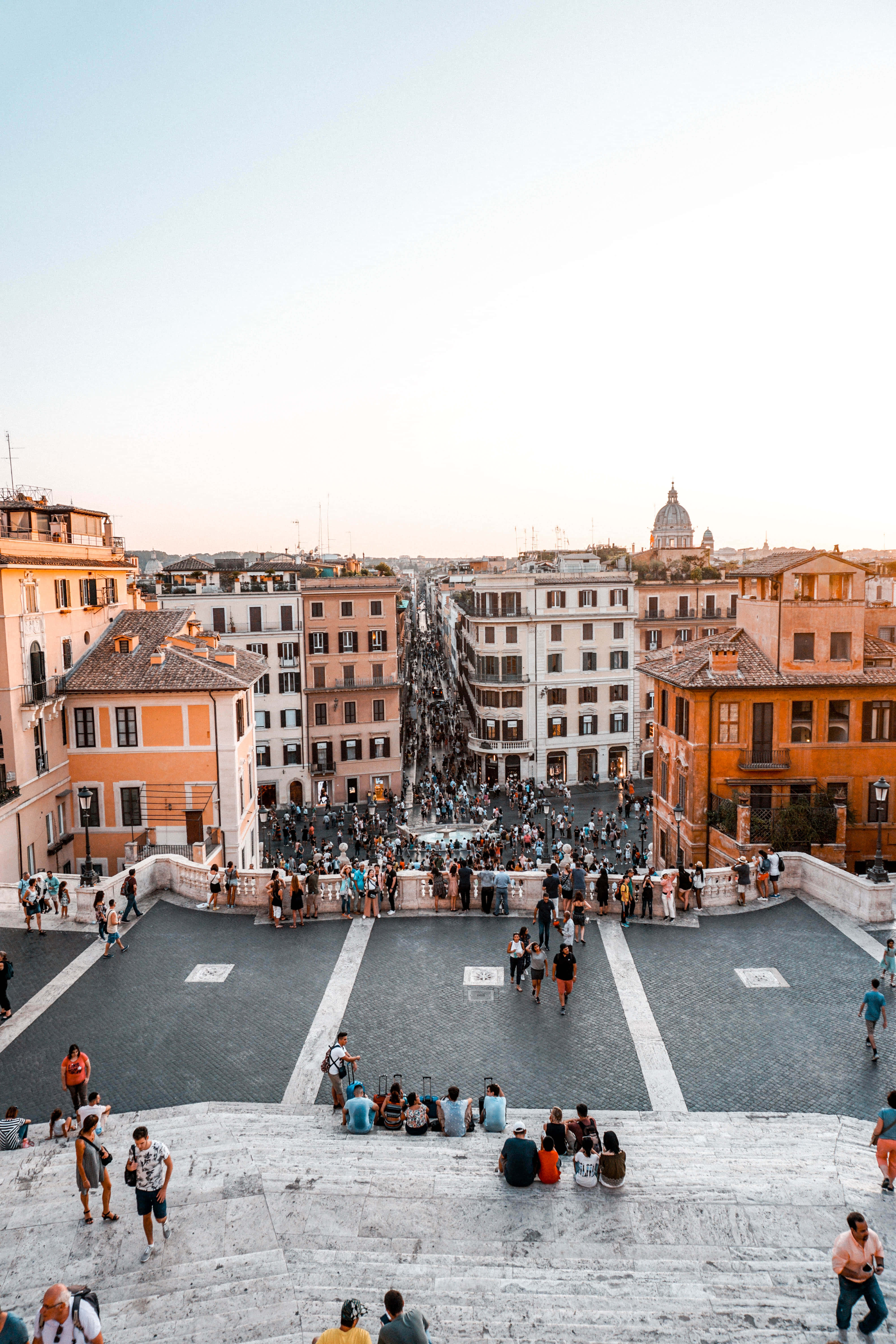 Monumentong Spanish Steps Wallpaper
