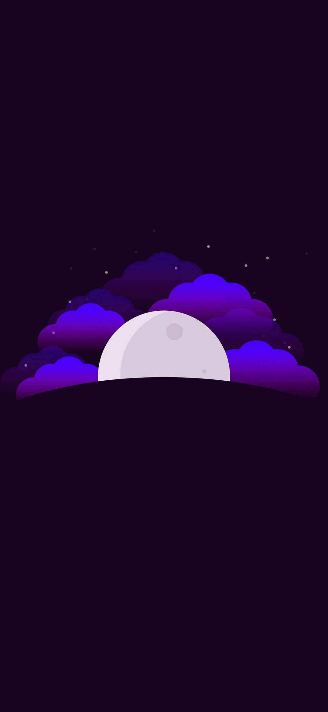 Bwan Purple Ulap Minimalist Android Wallpaper
