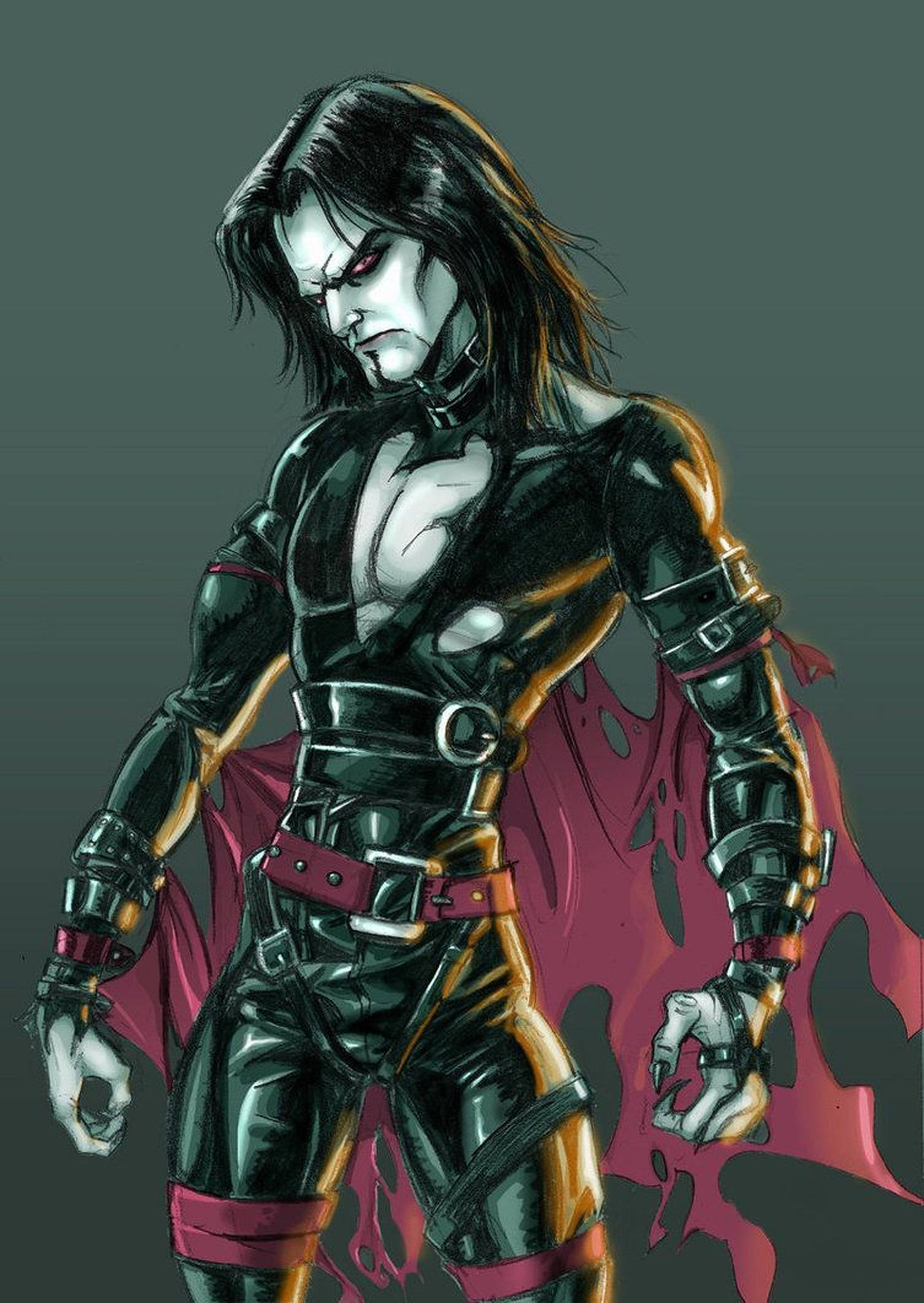 Morbius na may Punitang Kapa Wallpaper
