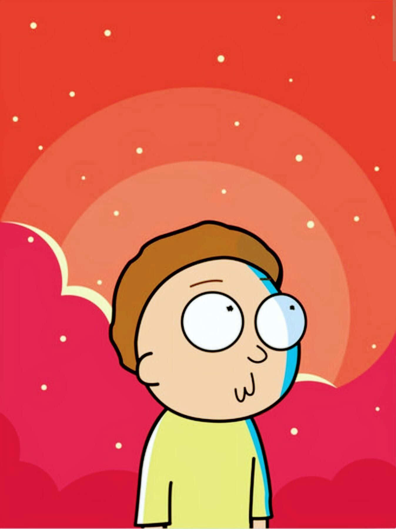 Morty Smith -- Ang Kakaibang Sidekick na Naglalakbay sa Kalawakan Wallpaper