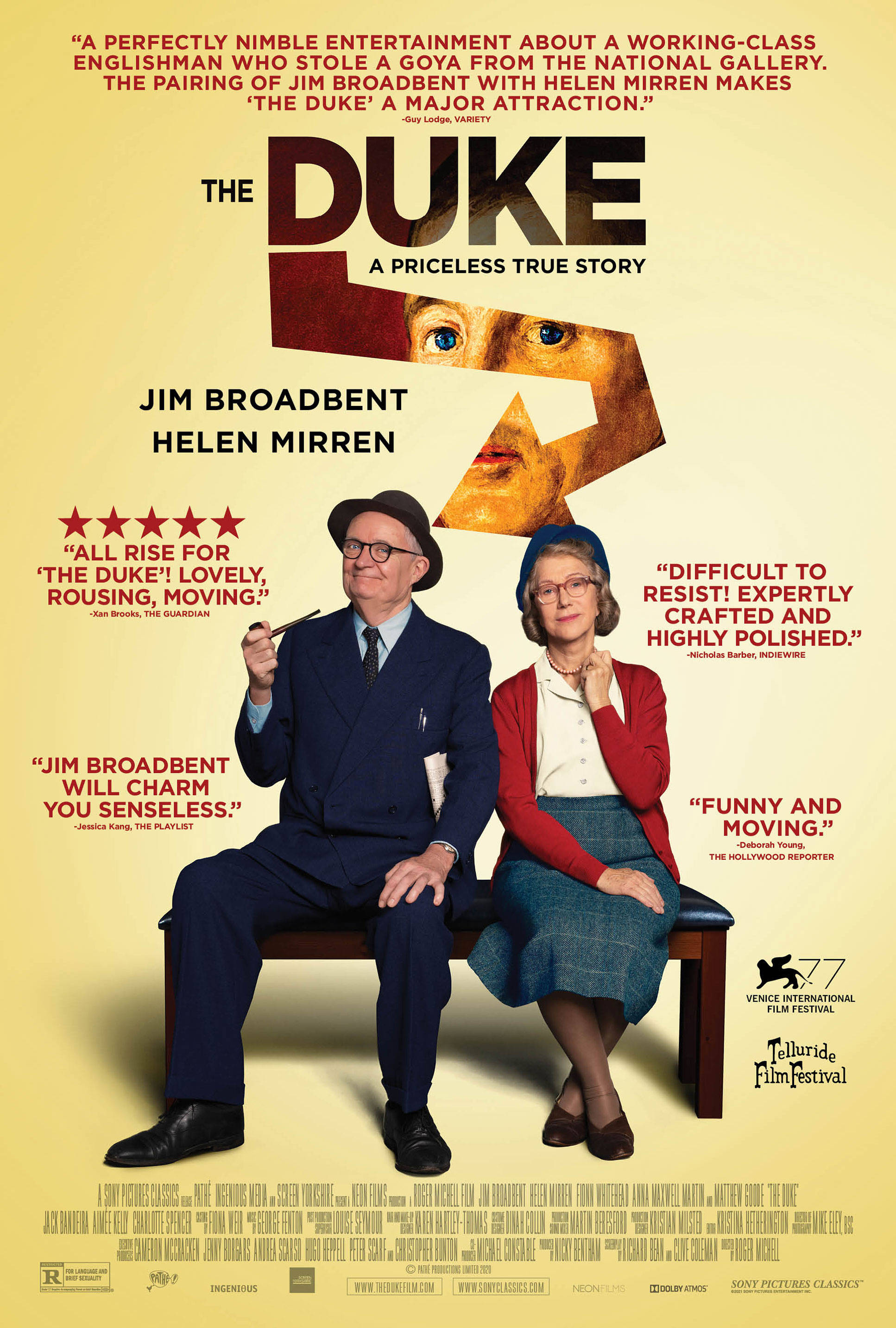 Movie Poster ng The Duke ni Jim Broadbent Wallpaper