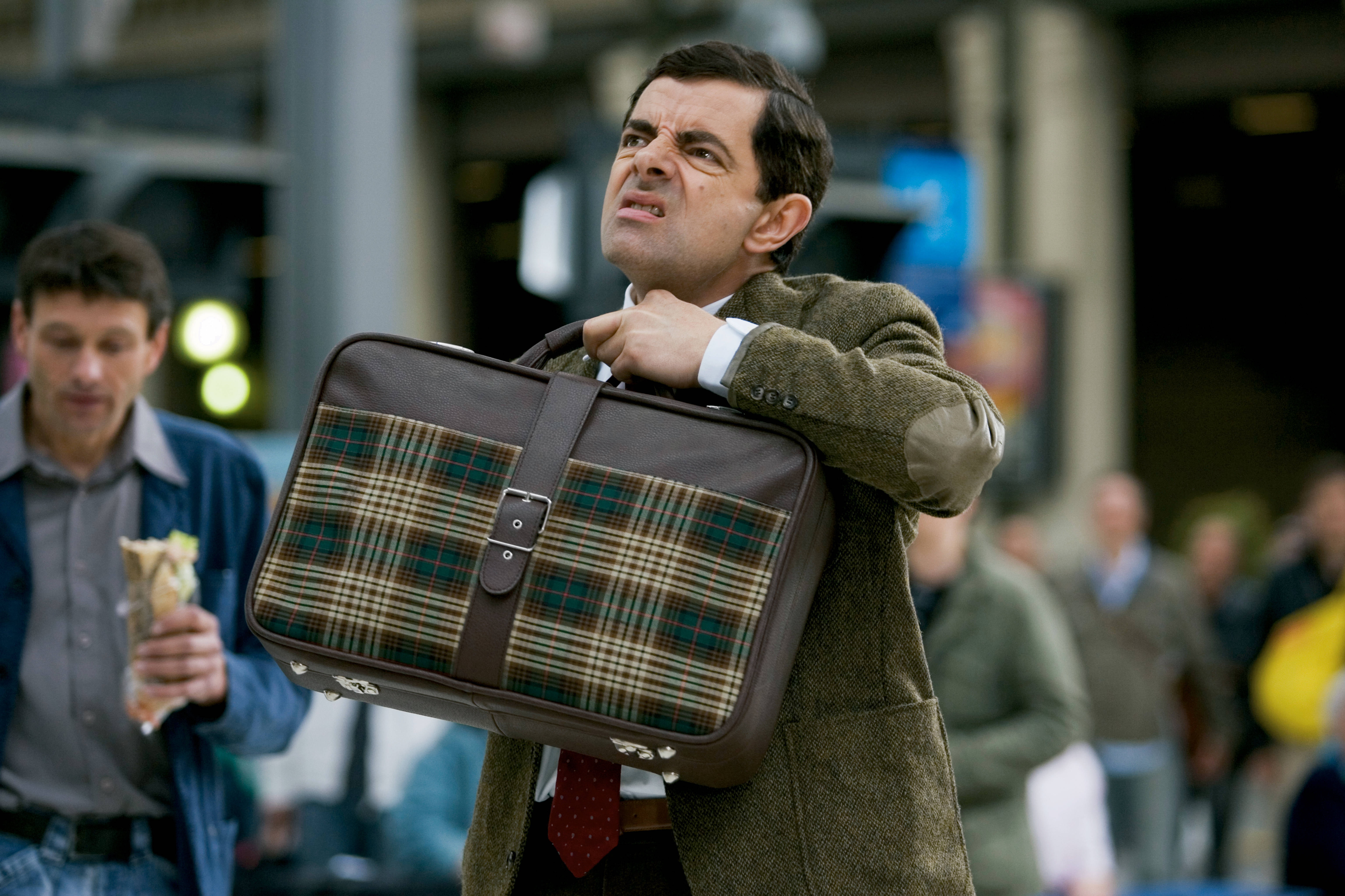 Mr Bean 4K Bagay sa Bag Wallpaper