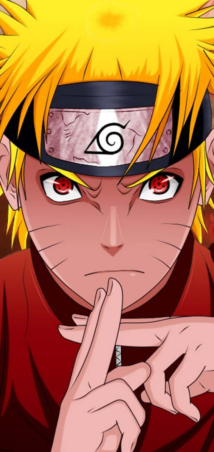 Mukha ni Naruto sa Buong Anyong Kyubi Wallpaper