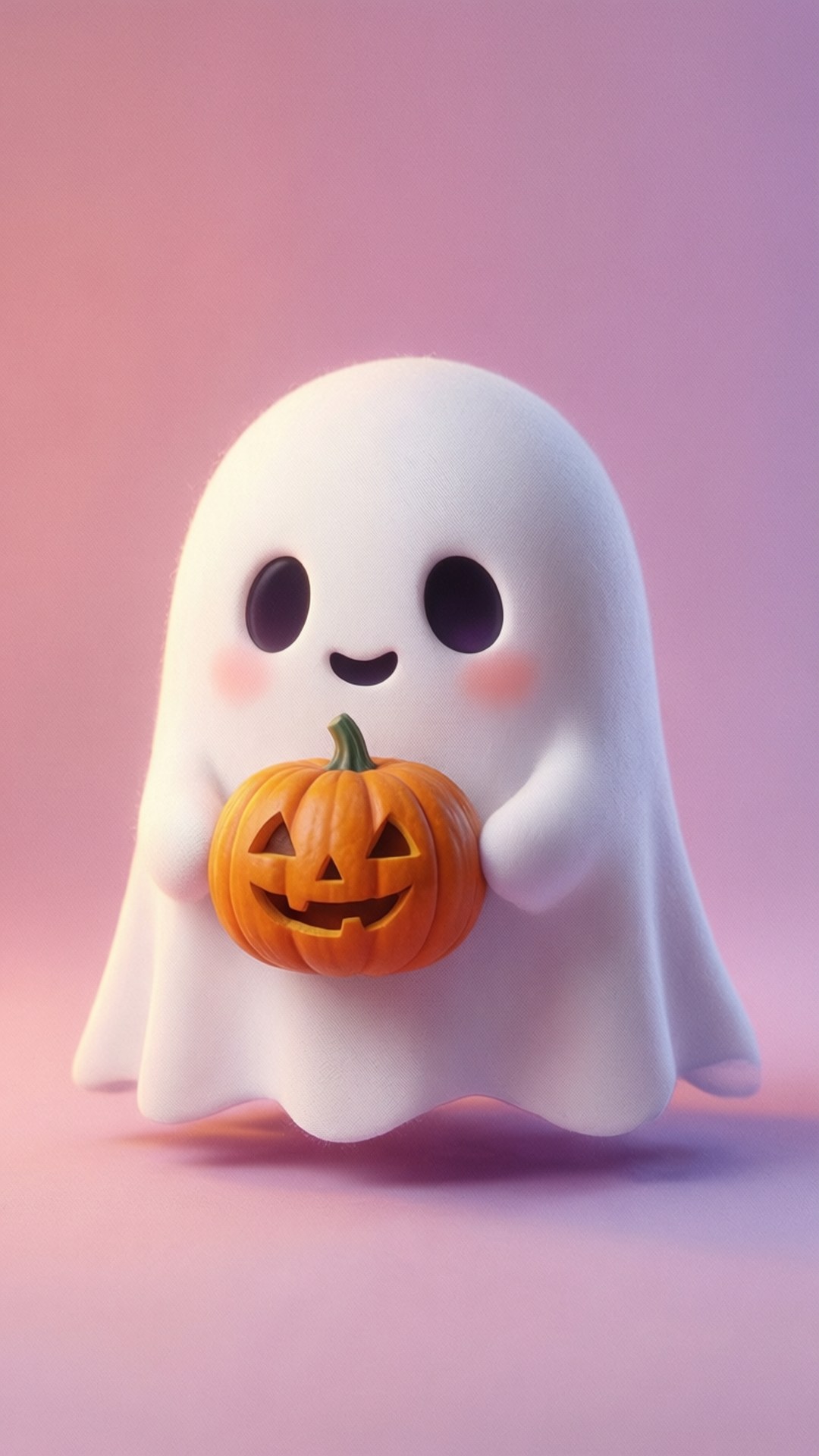 Multo na May Kalabasa na Pastel Wallpaper