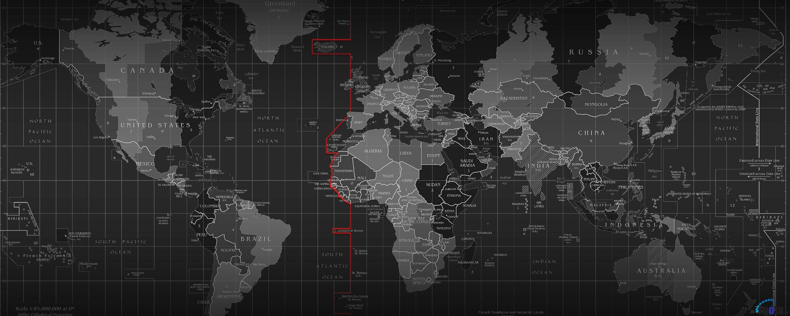 Mundo ng mga Posibilidad gamit ang Dalawang Monitor Wallpaper