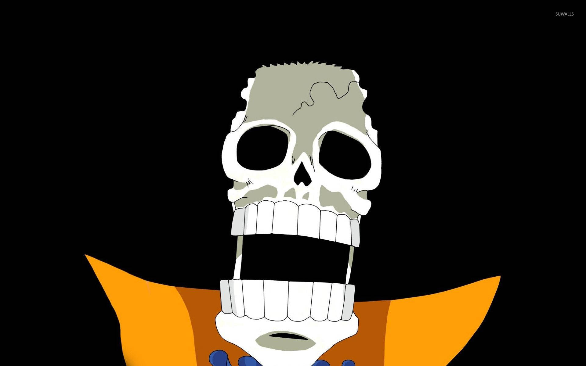 Mungkahing “Brook mula sa One Piece, nagsisimula sa isa pang pakikipagsapalaran!” Wallpaper