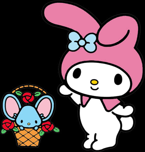 My Melody at Kaibigan Wallpaper