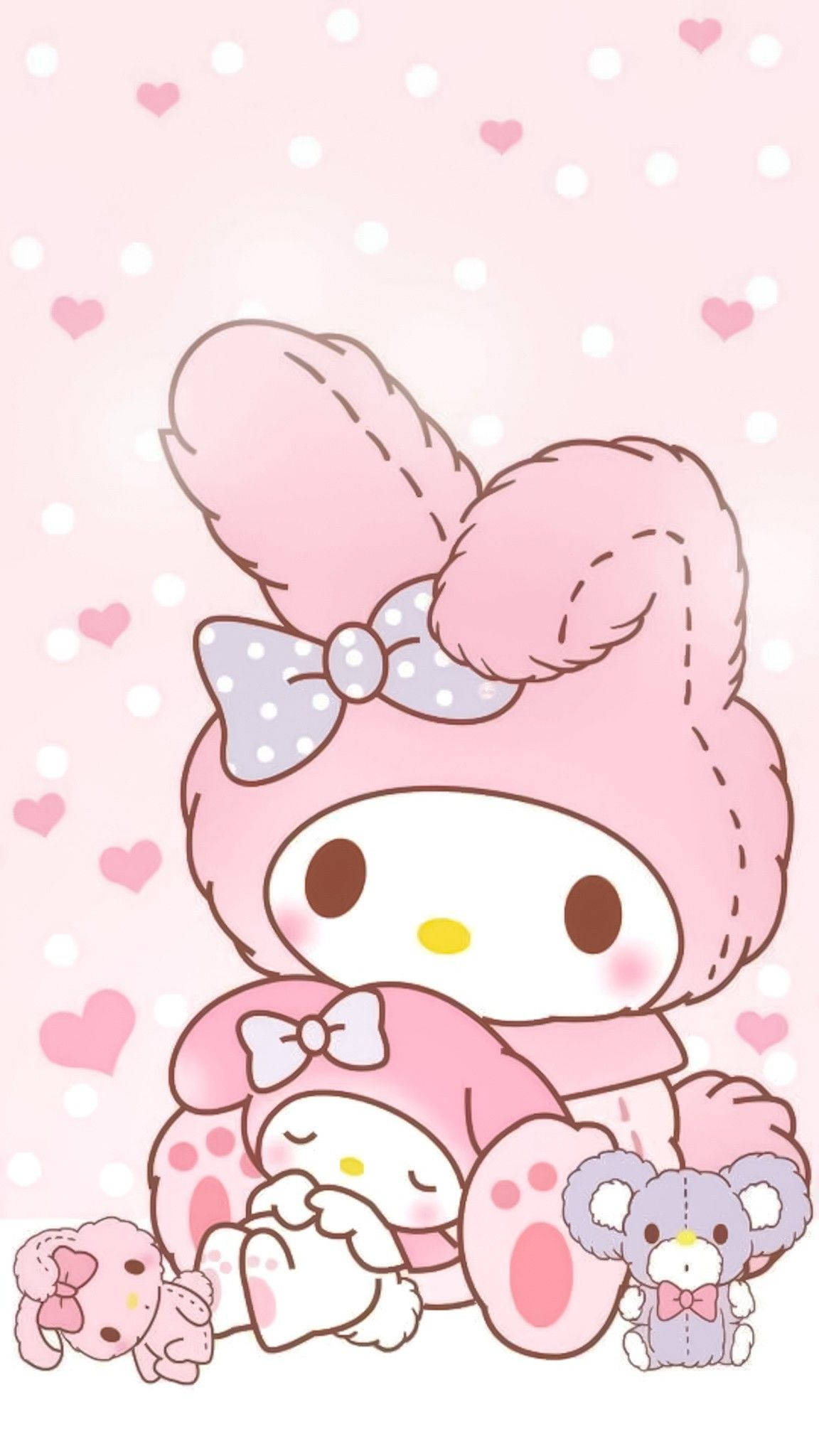 My Melody Kasama ang mga Laruan PFP Wallpaper