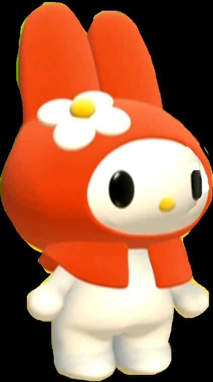 My Melody na Kasuotang Karakter Wallpaper
